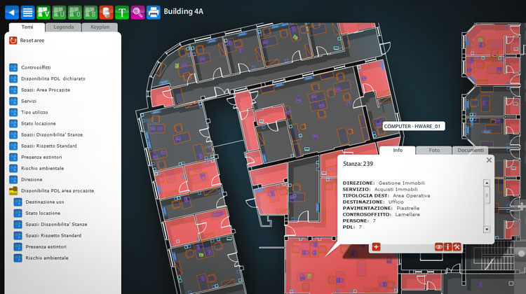 Infocad Flashviewer: interactive CAD platform for Autodesk based software, copyright Massimiliano Fabrizi